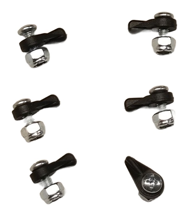 Set ringclips (6 st.) voor meetringen A–E