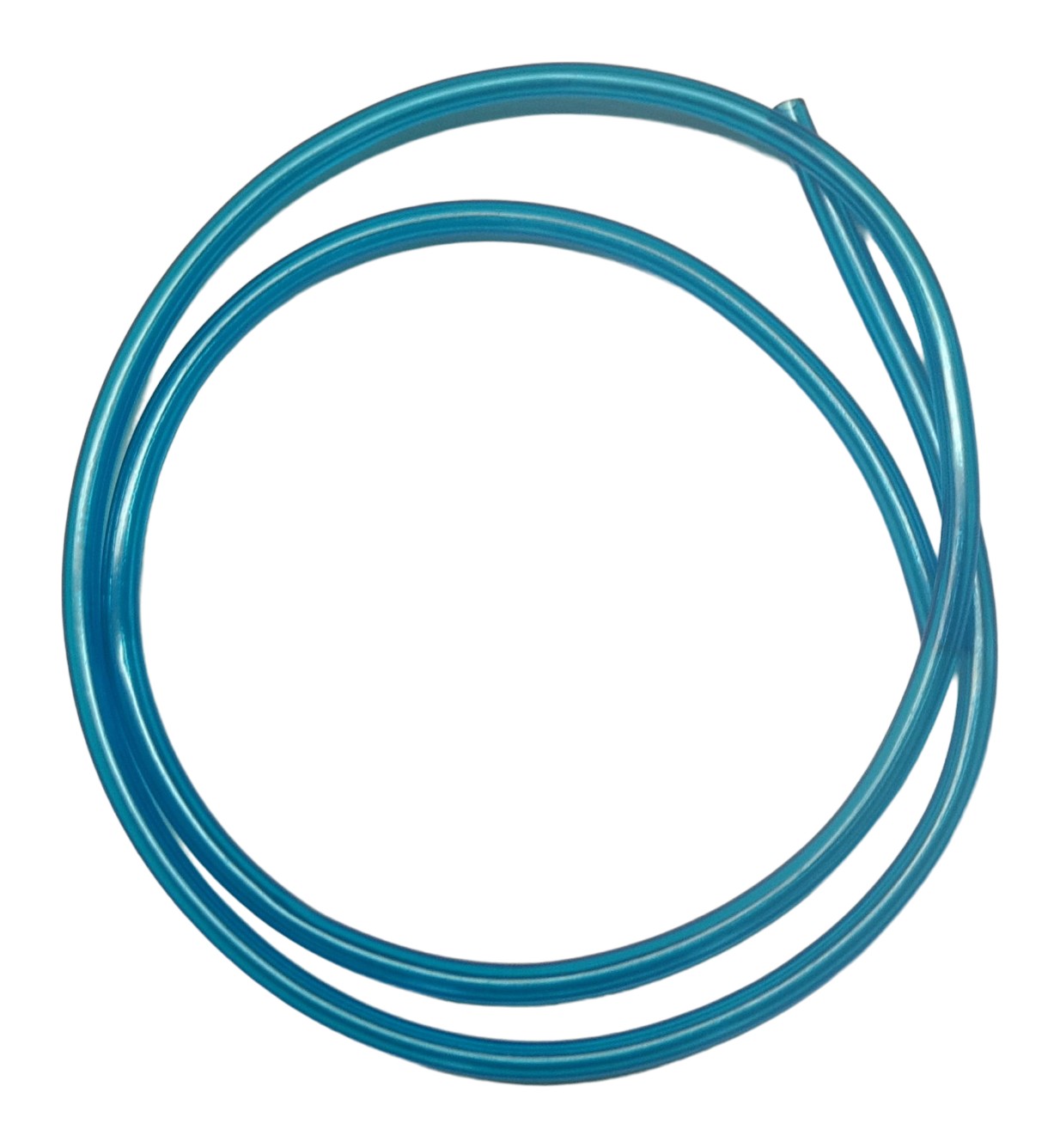 Siliconen slang blauw (3 m)
